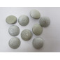 Lot de 9 boutons originaux Allemand veste Wh Ref  57