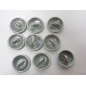 Lot de 9 boutons originaux Allemand veste Wh Ref  57