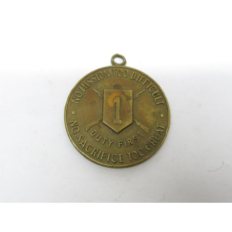 Médaille 1 Big red One ref 104 