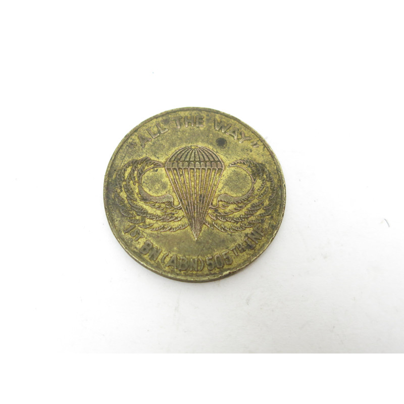 Médaille 505 th Airborne Para Réf 108