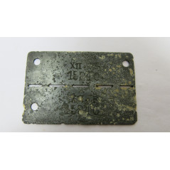 Plaque originale d'identification  STALAG Ref  15840 