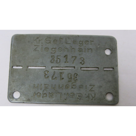 Plaque originale d'identification  Ref  35173