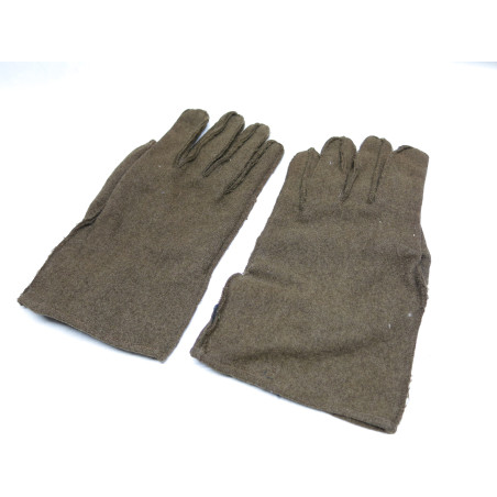 Paire de gants hiver US army en laine et cuir  ref   258 