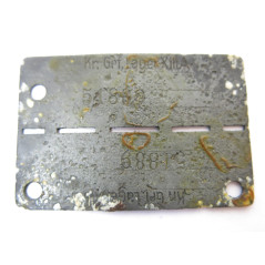 Plaque d'identification Allemande 14/18 Ref 470