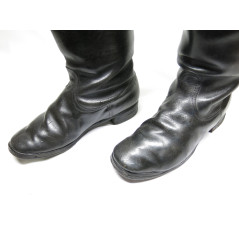 Paire de bottes cuir originales Allemandes  WH ref  9654