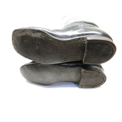 Paire de bottes cuir originales Allemandes  WH ref  9654