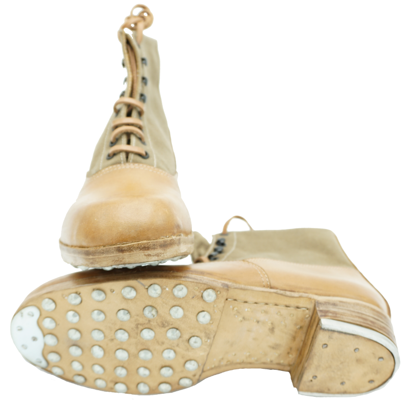Bottes basses Allemandes de l'Afrika Korps T-41 Repro