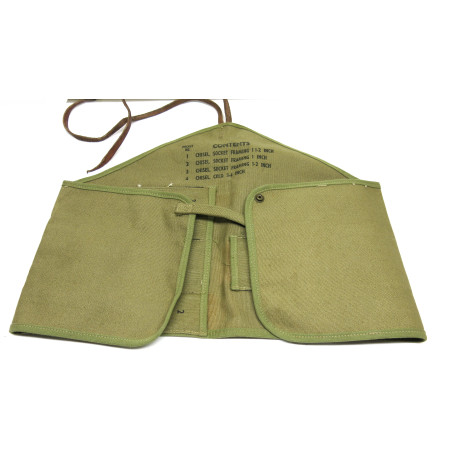 Trousse tissu pour  outillage US army 1942 ref 412 