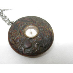 Boussole astrologique d'Asie du 19eme siècle ref 22