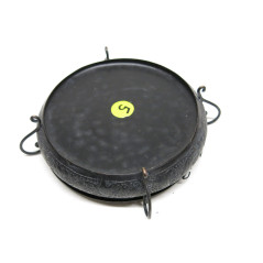 Superbe Boussole astrologique en métal asiatique gravée