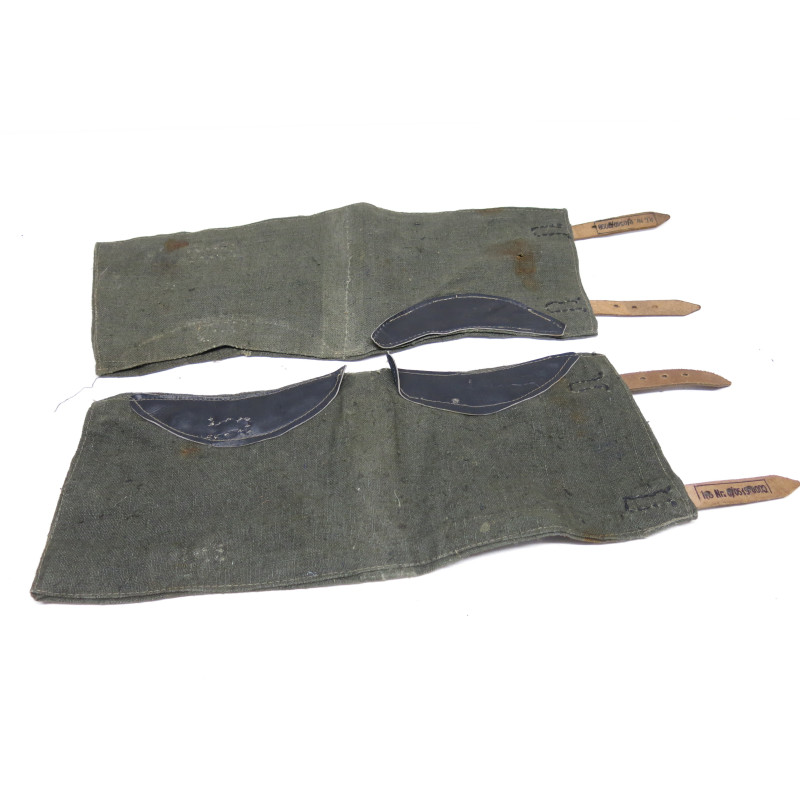 Paire de guetres originales Allemande 39/45 ref 40
