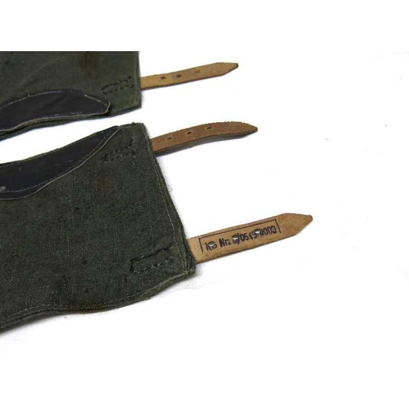 Paire de guetres originales Allemande 39/45 ref 40