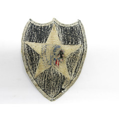 Insigne tissu original India Head US army ww2   ref 100