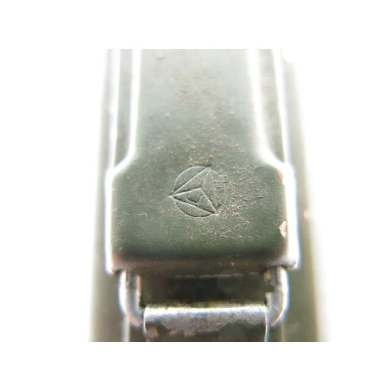 Boite couleur verte   originale pour  lunette ZF41 du fusil Mauser 98 K ref  125