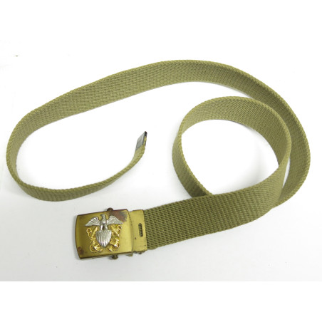 Ceinture de pantalon officier originale US WW2 - 1945 ref 82