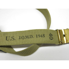 Ceinture de pantalon officier originale US WW2 - 1945 ref 82