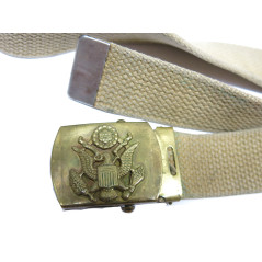 Ceinture de pantalon officier originale US WW2 - 1944 ref 714