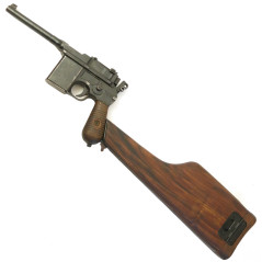 Étui crosse bois Mauser C96 Schnellfeuer 712