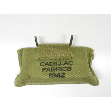Porte pansement toile original avec pansement US WW2 - U.S.1942 Cadillac ref 20