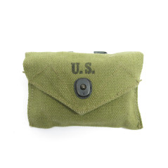 Porte pansement toile original avec pansement US WW2 - U.S.1943 ref 30