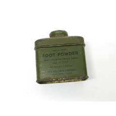 Boite Foot Powder US army ww 2ref 723 