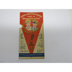 Cord men's identification US ww2 ref 736 