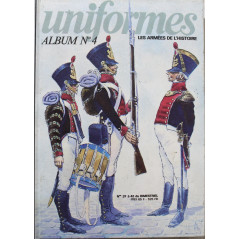 Album Uniformes No 4 avec couverture illustrée : revues No 37 à 42