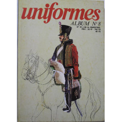 Album Uniformes No 8 avec couverture illustrée : revues No 61 à 66