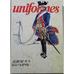 Album Uniformes No 9 avec couverture illustrée : revues No 67 à 72