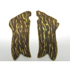 Paire de plaquettes Franzite US pour P08 Luger  ref 48