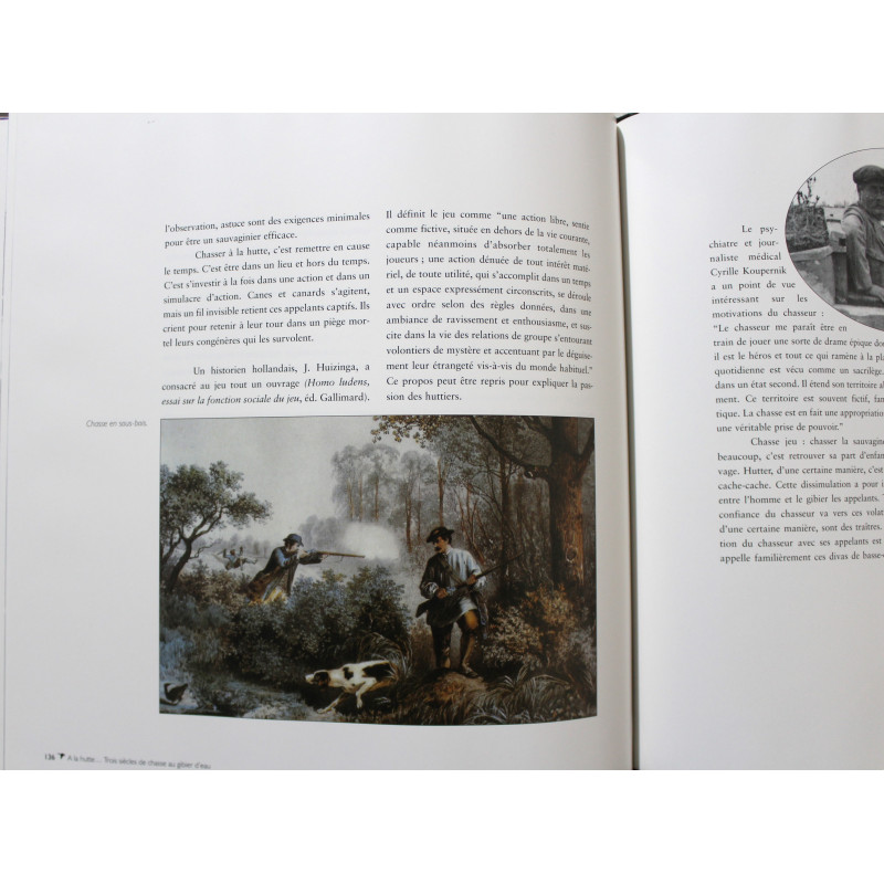 Livre A la hutte... : Trois siècles de chasse au gibier d'eau de Jacques Béal