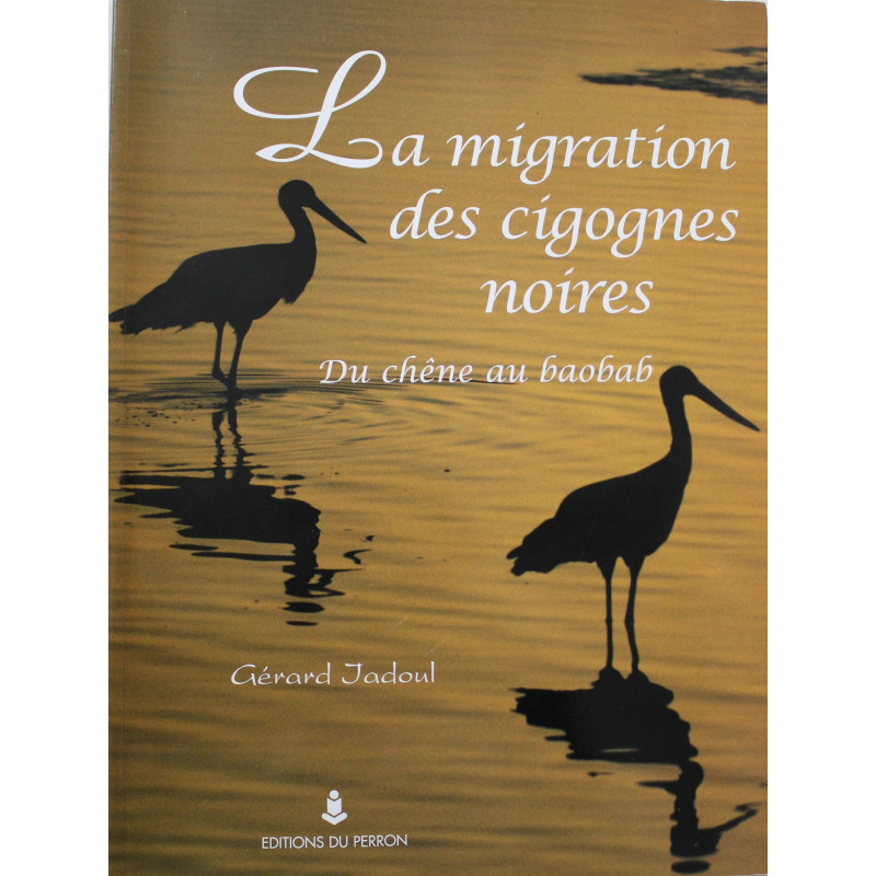 Livre La migration des cigognes noires: Du chêne au baobab de G. Jadoul
