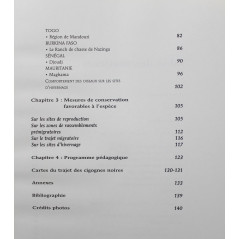 Livre La migration des cigognes noires: Du chêne au baobab de G. Jadoul