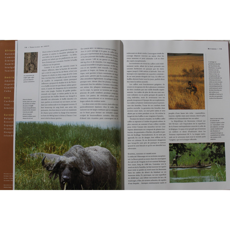 Livre Territoires de chasse : Les plus belles destinations à travers le Monde