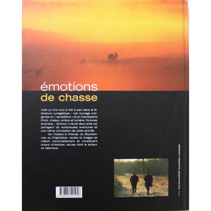 Livre Emotions de chasse de Pascal Durantel et Eric Joly