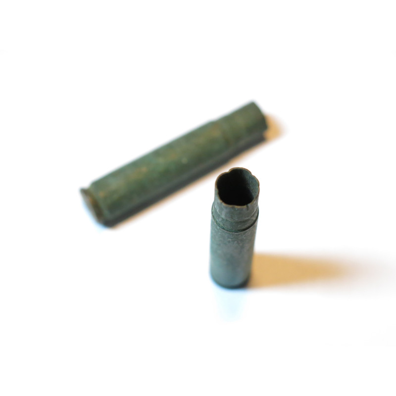 Souvenir de Normandie 1 douille tirée de cartouche lance grenade USM1 datées 1943  ref UN 1