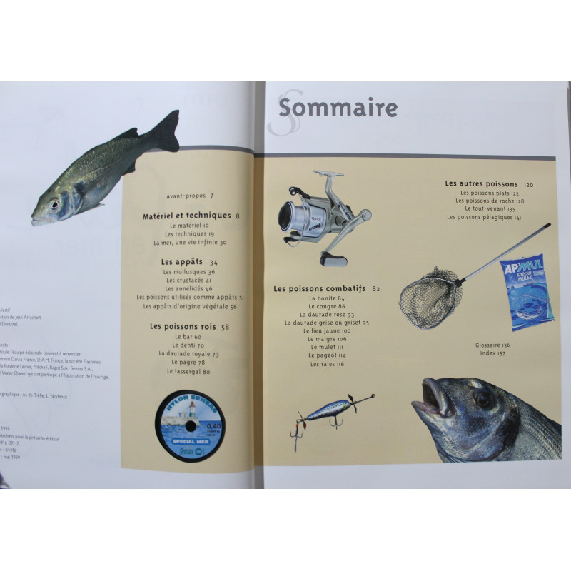 Livre La Pêche en mer : Guide complet de Jean Arrachart Livre La Pêche en mer : Guide complet de Jean Arrachart