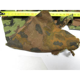 Morceau original de poncho camo Waffen souvenir de  Normandie ref 123 