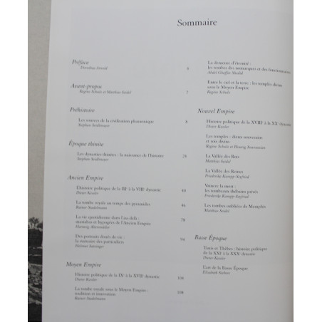 Livre L'Egypte : sur les traces de la civilisation pharaonique