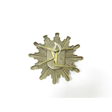 INSIGNE DE CASQUETTE ORIGINAL DE LA POLICE ALLEMANDE DE RHÉNANIE-PALATINAT ref 48