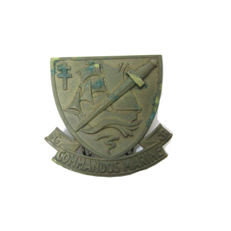 Insigne de Béret Commandos Marine ref 66 