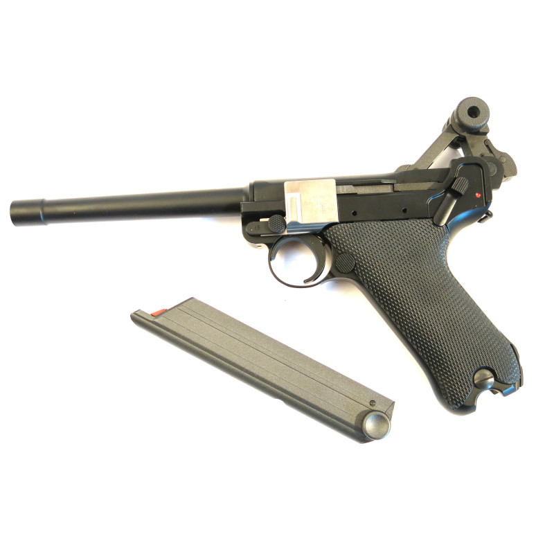 Luger P08 Marine Airsoft GBB custom métal Luger P08 Marine Airsoft GBB custom métal