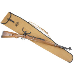 Housse de transport en toile fusil Mauser avec sigle 