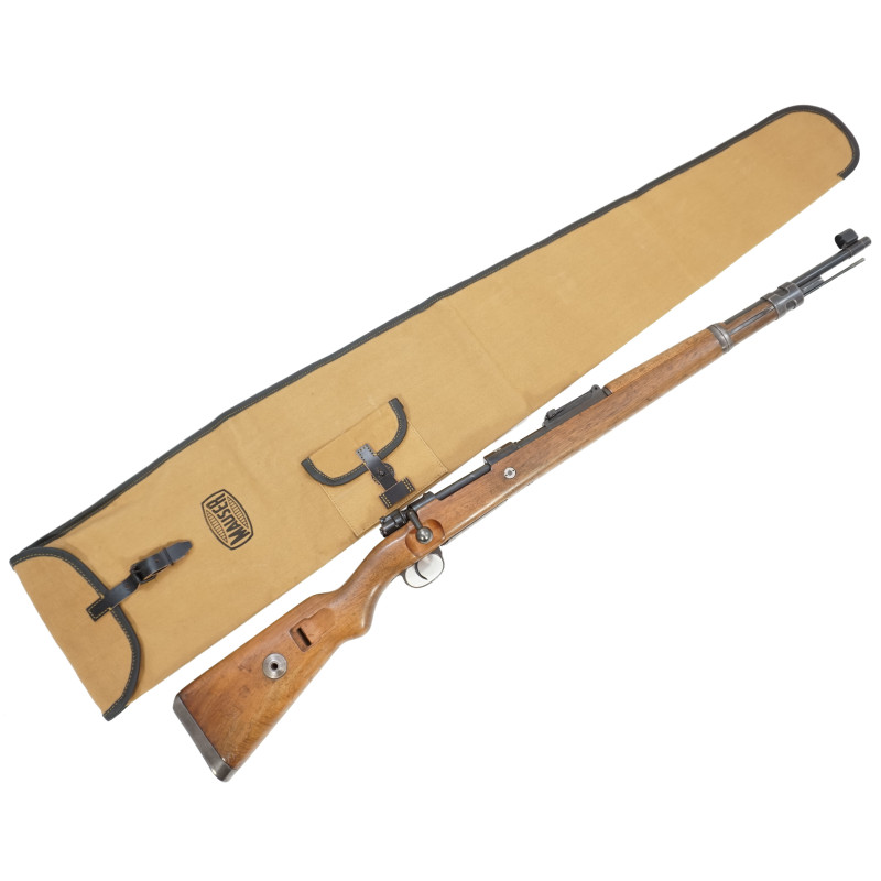 Housse de transport en toile fusil Mauser avec sigle Housse de transport en toile fusil Mauser avec sigle