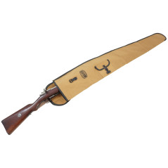 Housse de transport en toile fusil Mauser avec sigle 