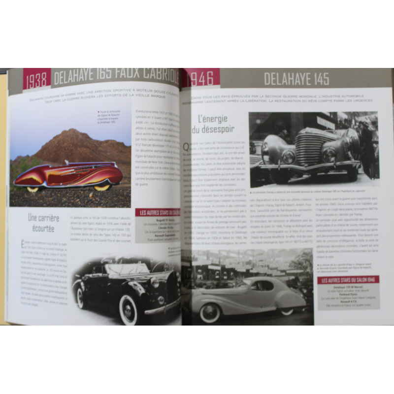 Livre Les stars du salon de l'auto de Paris depuis 1898 de Serge Bellu