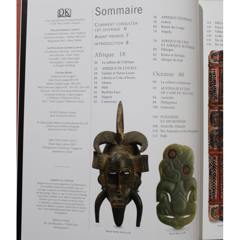 Livre Les arts Premiers : l'œil du chineur de Judith Miller Livre Les arts Premiers : l'œil du chineur de Judith Miller