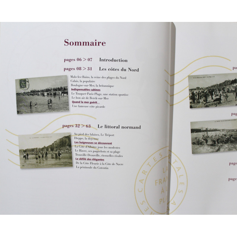 Livre Cartes postales anciennes : la France à la plage Livre Cartes postales anciennes : la France à la plage