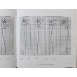 Livre Broder l'année au point de croix de Catherine Allègre- Papadacci