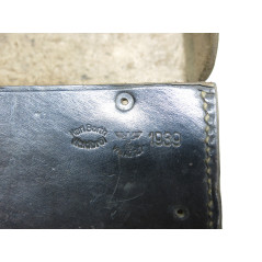 Trousse originale cuir de mitrailleur Allemand MG 34 / 42  datée 1939 ref 850 